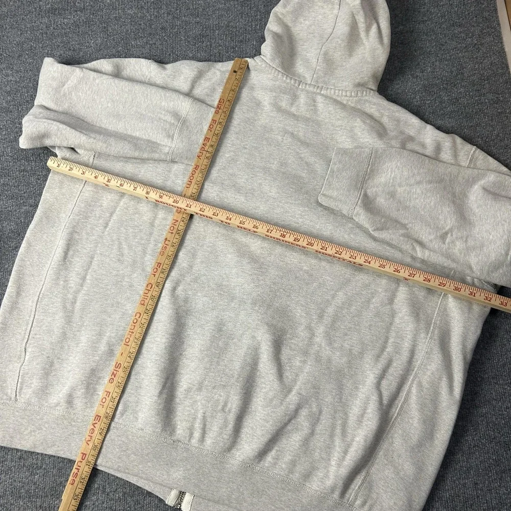 Polo Ralph Lauren Hoodie Mens 4XLT Gray Full Zip Fleece Big & Tall Pony Logo